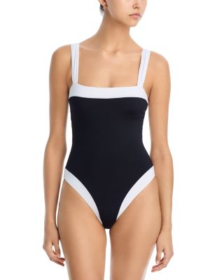 Colorblocked One Piece Swimsuit - Exclusive