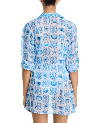 Wrap Shirt Swim Cover-Up - Exclusive 