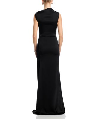 Sleeveless Draped Dress