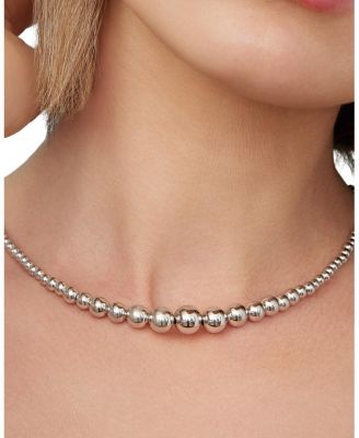  Sterling Silver Belle of the Ball Necklace, 18"