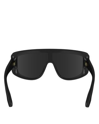 Tea Cup Shield Sunglasses, 61mm