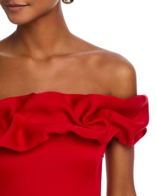 Azari Off-the-Shoulder Mini Dress