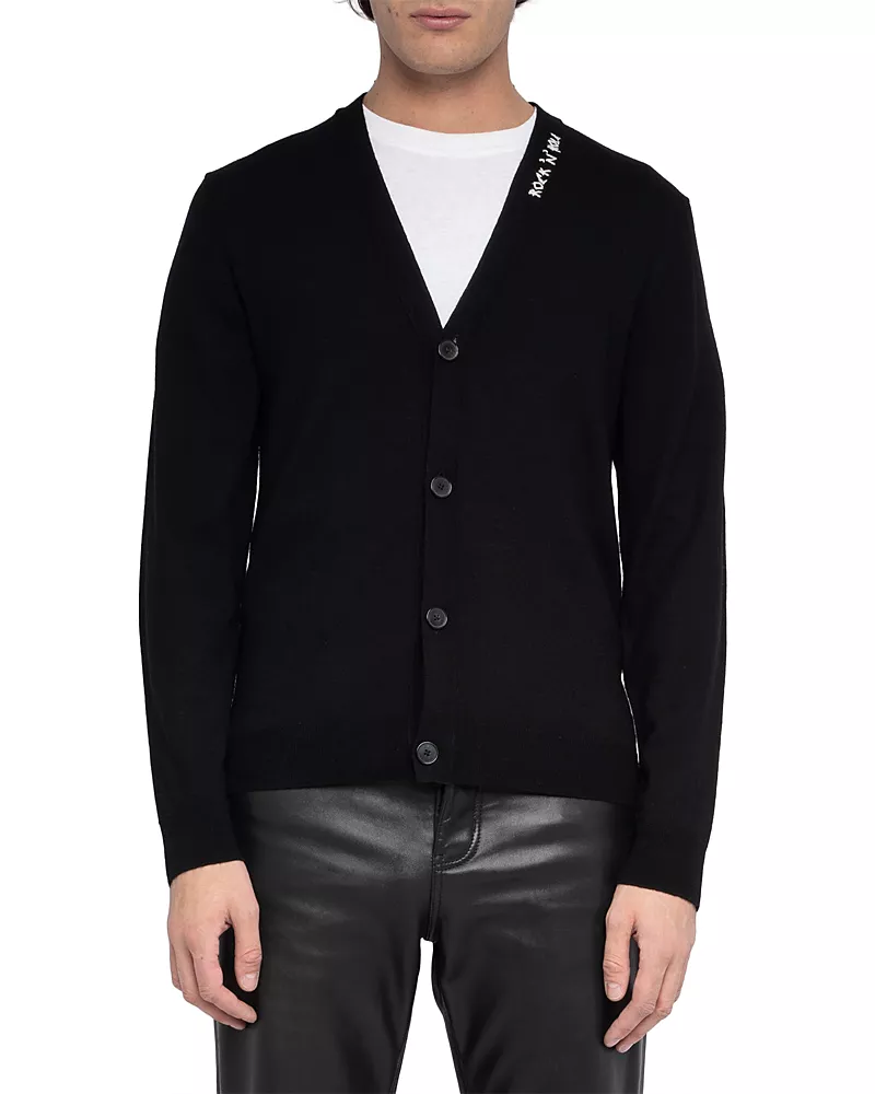 Zadig & Voltaire Remi Merino Wool Cardigan