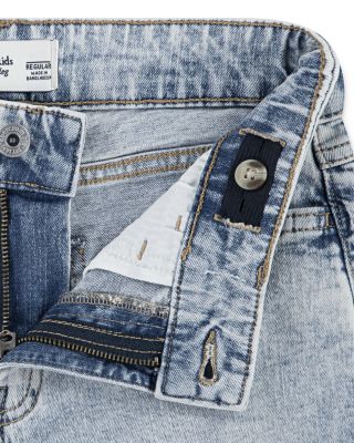 Girls' High Rise Straight Wide Leg Jeans - Little Kid, Big Kid