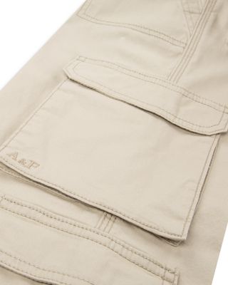 Girls' High Rise Woven Cargo Wide Leg Pants - Little Kid, Big Kid