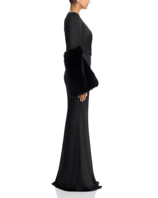 Manon Gown with Faux Fur