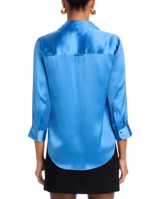 Dani Silk Charmeuse Blouse