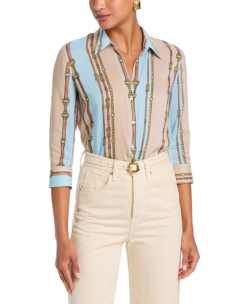 L'Agence Camille 3/4 Sleeve Blouse