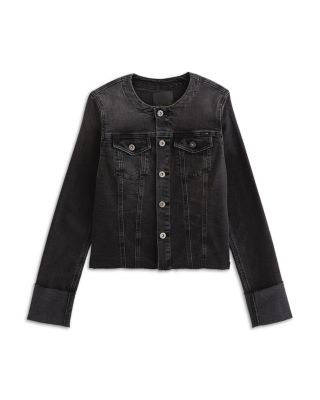 Robyn Collarless Denim Jacket 
