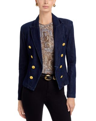 Emerson Denim Structured Blazer