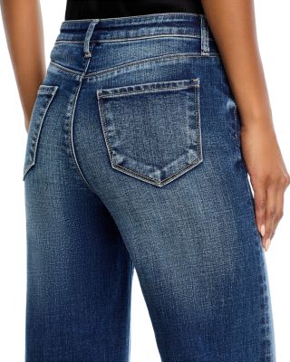 Scottie High Rise Wide Leg Jeans in Gladstone