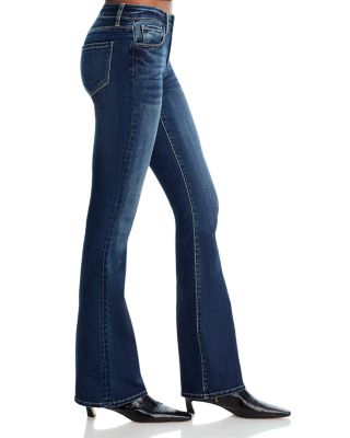 Cara Low Rise Bootcut Jeans in Roxbury