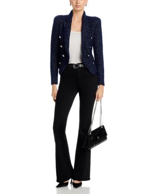 Bethany Knit Double Breasted Blazer