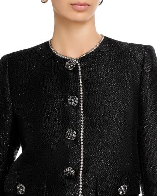 Zell Crystal Trim Jacket