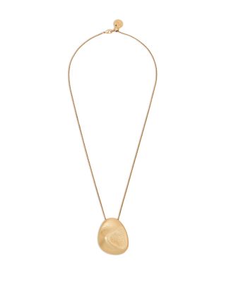Perdita Sculptural Nugget Pendant Necklace, 20.1" 