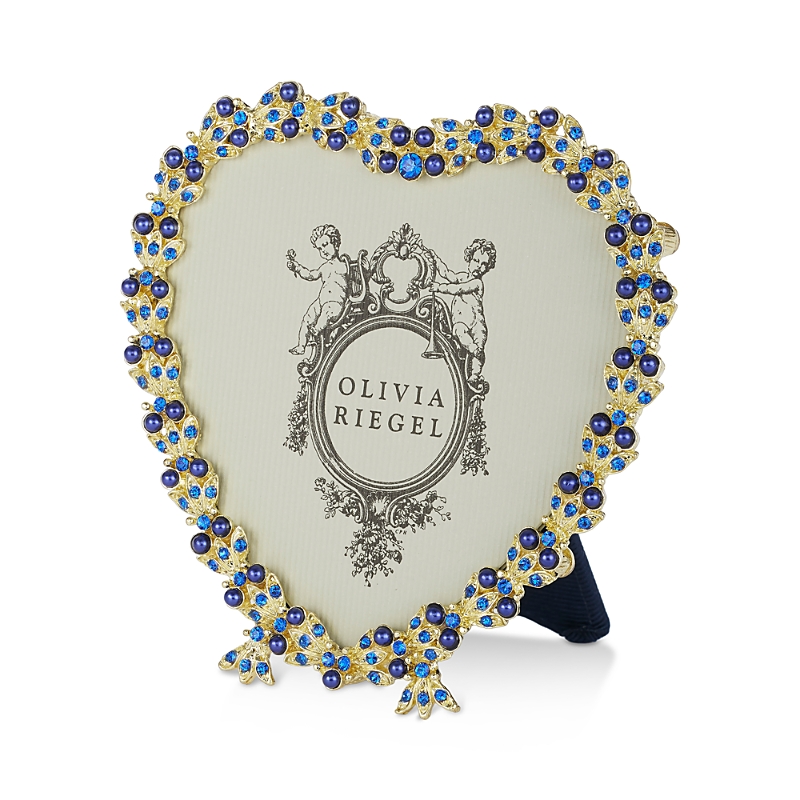 Olivia Riegel Contessa Heart Frame, 3.5 In Gold
