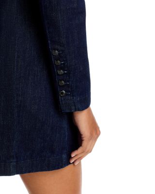 Kylan Double Breasted Denim Blazer Dress
