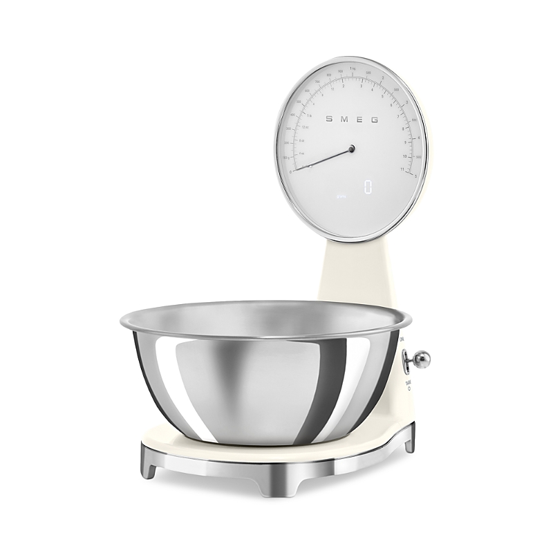 Smeg 50s Retro Style Kitchen Scale In Silver