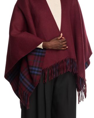 St. Charlotte Reversible Wool Cape