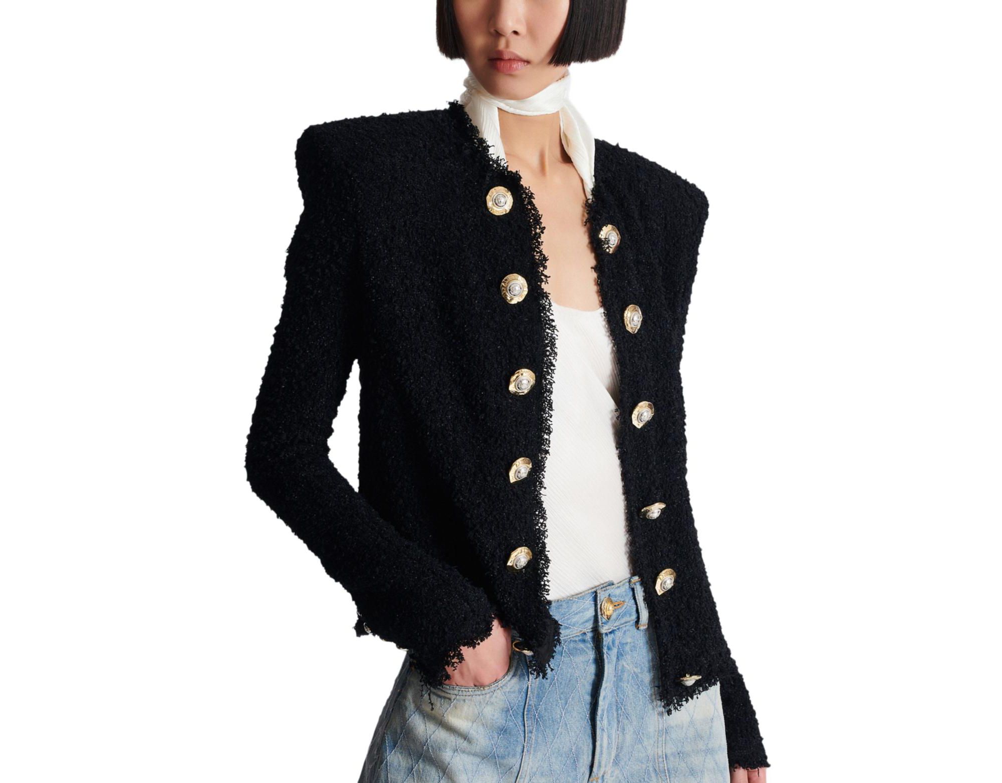 Edge-To-Edge Tweed Jacket — Image 5