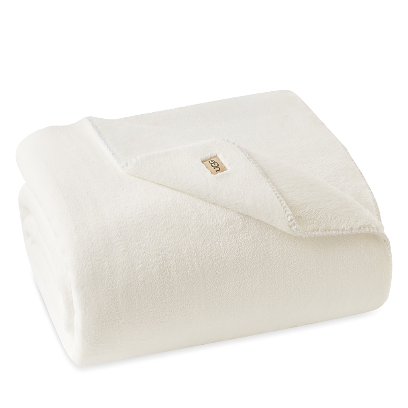 Ugg Whitecap Blanket, Twin In White
