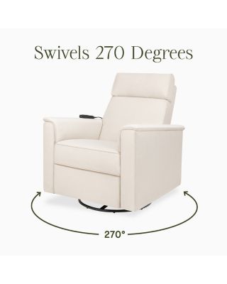 Willa Deluxe Power Recliner & Swivel Glider with Heat & Massage