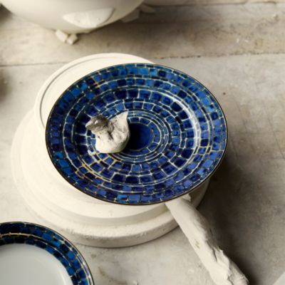 Bread Plate, Jade Blue