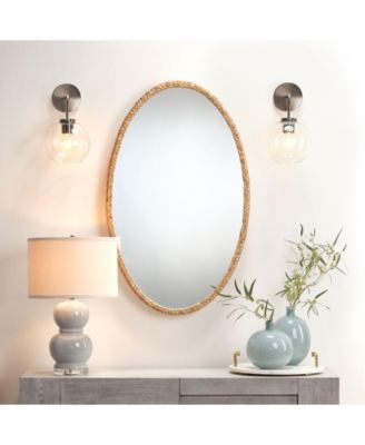 Sparrow Braided Oval Mirror