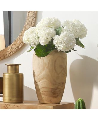 Ojai Wooden Decorative Vase