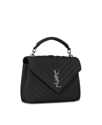  College Mini Handbag in Quilted Suede