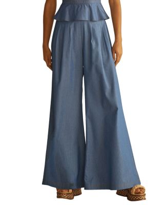 CAMBRICO Pleated Wide Leg Pant