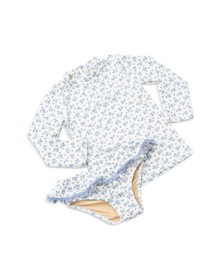 Girls' Cottage Floral Two Piece Swimsuit - Little Kid