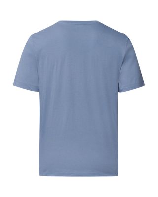 Cotton Solid V Neck Tee