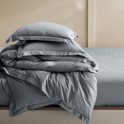 Signature Cotton Hemmed Duvet Set, Twin/TwinXL