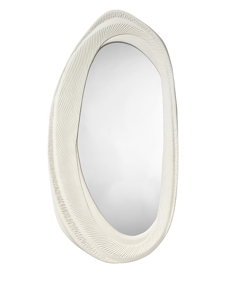 Jamie Young Denali Mirror In White