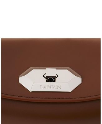  Compagnon Asymmetrical Leather Clutch Bag