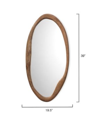 Organic Oval Mirror
