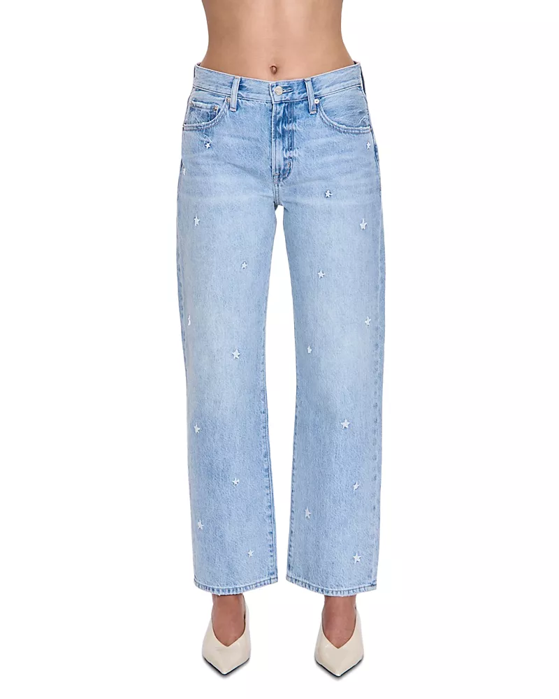 Pistola Lexi High Rise Straight Jeans in Stellar Vintage