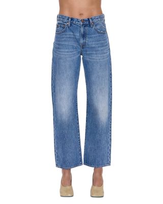 Lexi High Rise Straight Jeans in Metropolis