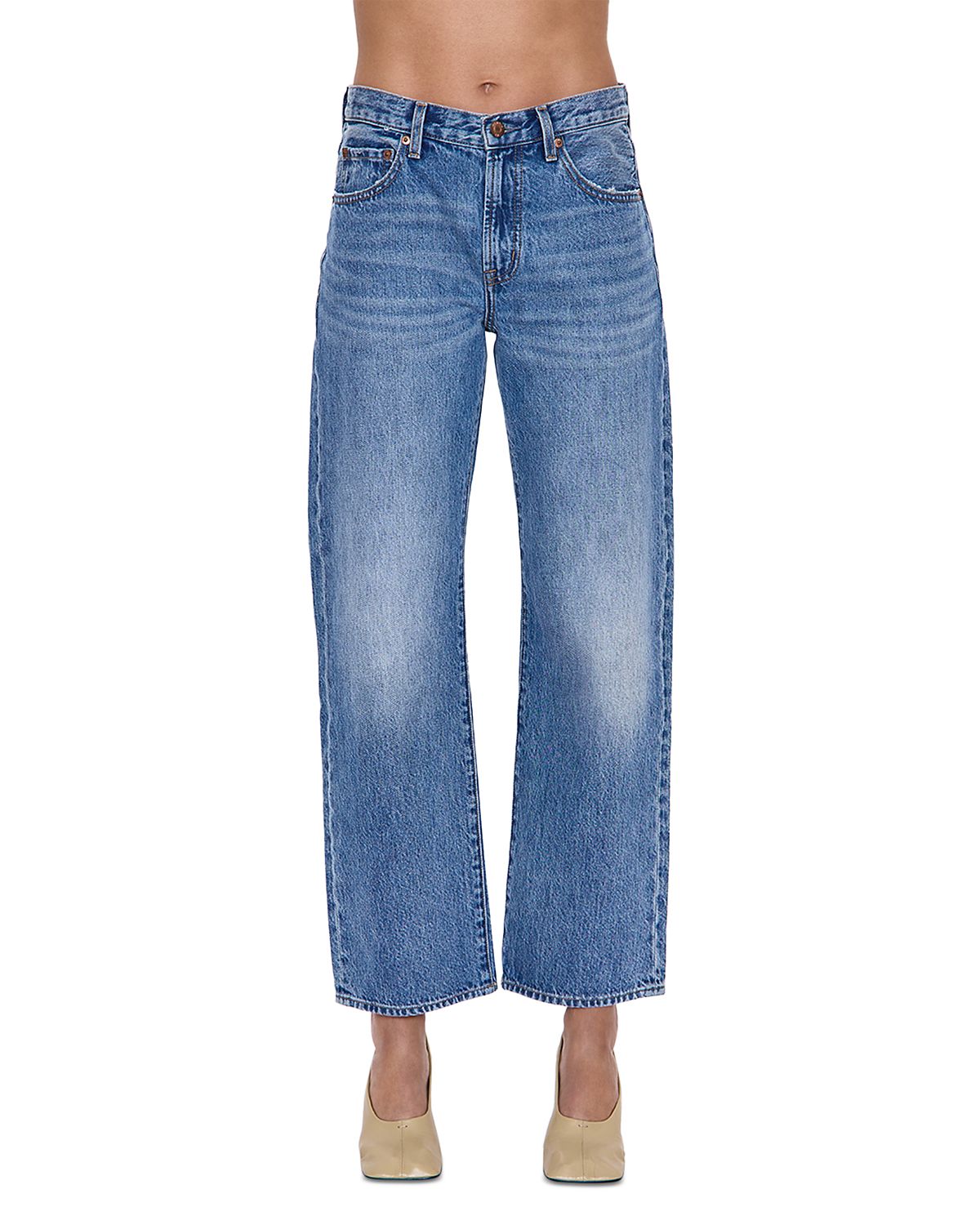 Pistola Lexi High Rise Straight Jeans