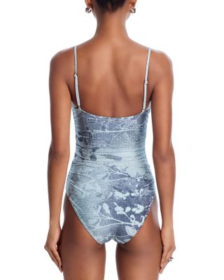Laine Ruched One Piece Swimsuit
