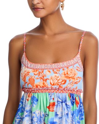 Topkapi Pop Silk Short Dress