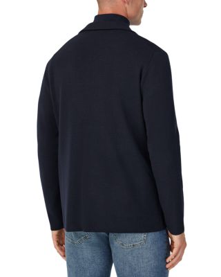 Extra Fine Merino Wool Knitted Regular Fit Blazer - Exclusive