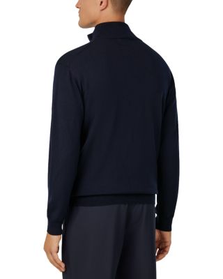 Extra Fine Merino Wool Full Zip Sweater 