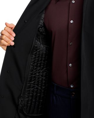 Raincoat with Removable Liner