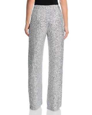 Sequin Wide Leg Pants - Exclusive
