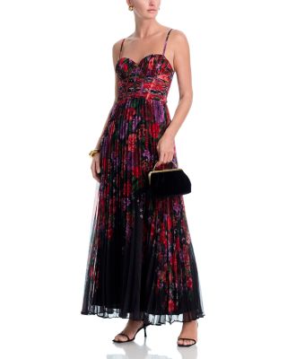 Floral Bustier Maxi Dress - Exclusive