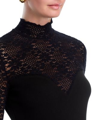 Knit Long Sleeve Turtleneck Top - Exclusive