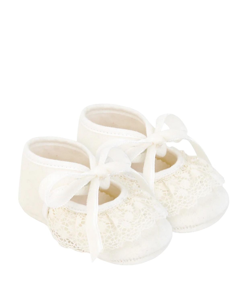 Paz Rodriguez Unisex Paz Oi 25-26 Shoes - Baby In White