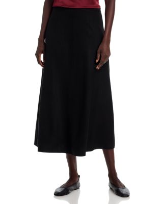 Wool Flared Skirt